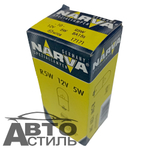 Автолампа  Р 12- 5 (R5W) габарит (BA15s) Narva #17171