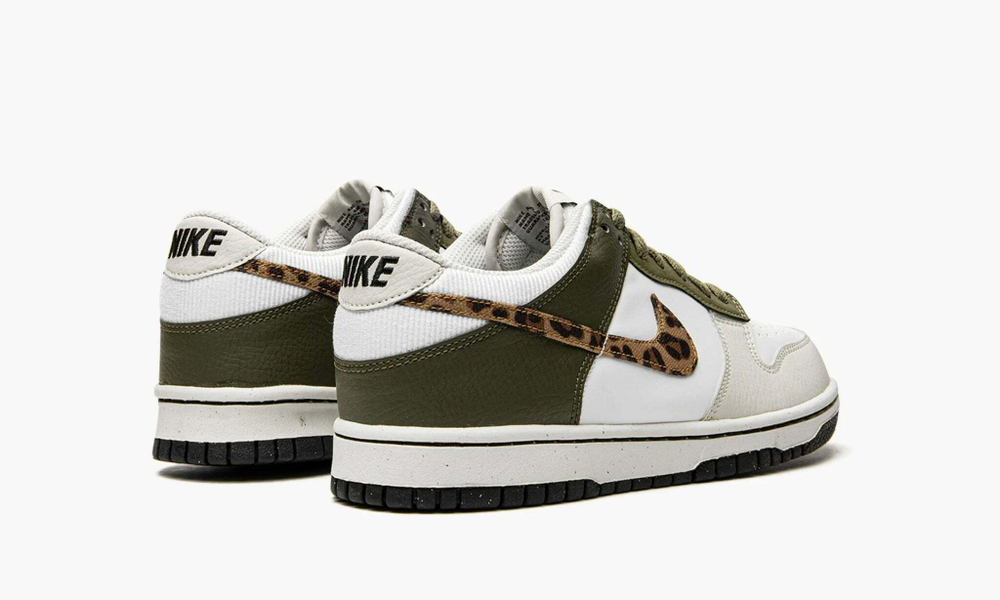 Nike Dunk Low GS "Animal Instinct / Olive Leopard"