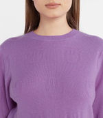 Сетевой свитер Pinko - фиолетовый(101498 A0ZY)