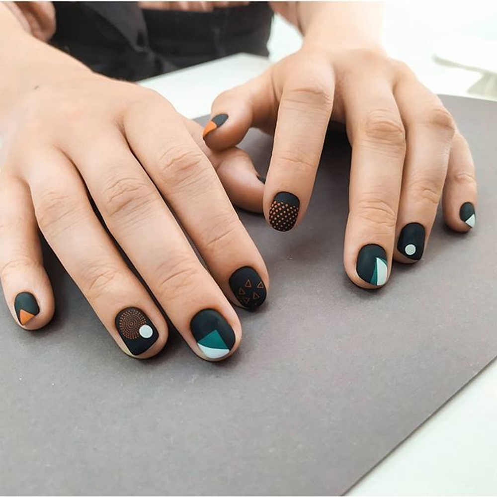 Swanky Stamping Пластина для стемпинга 055 геометрия