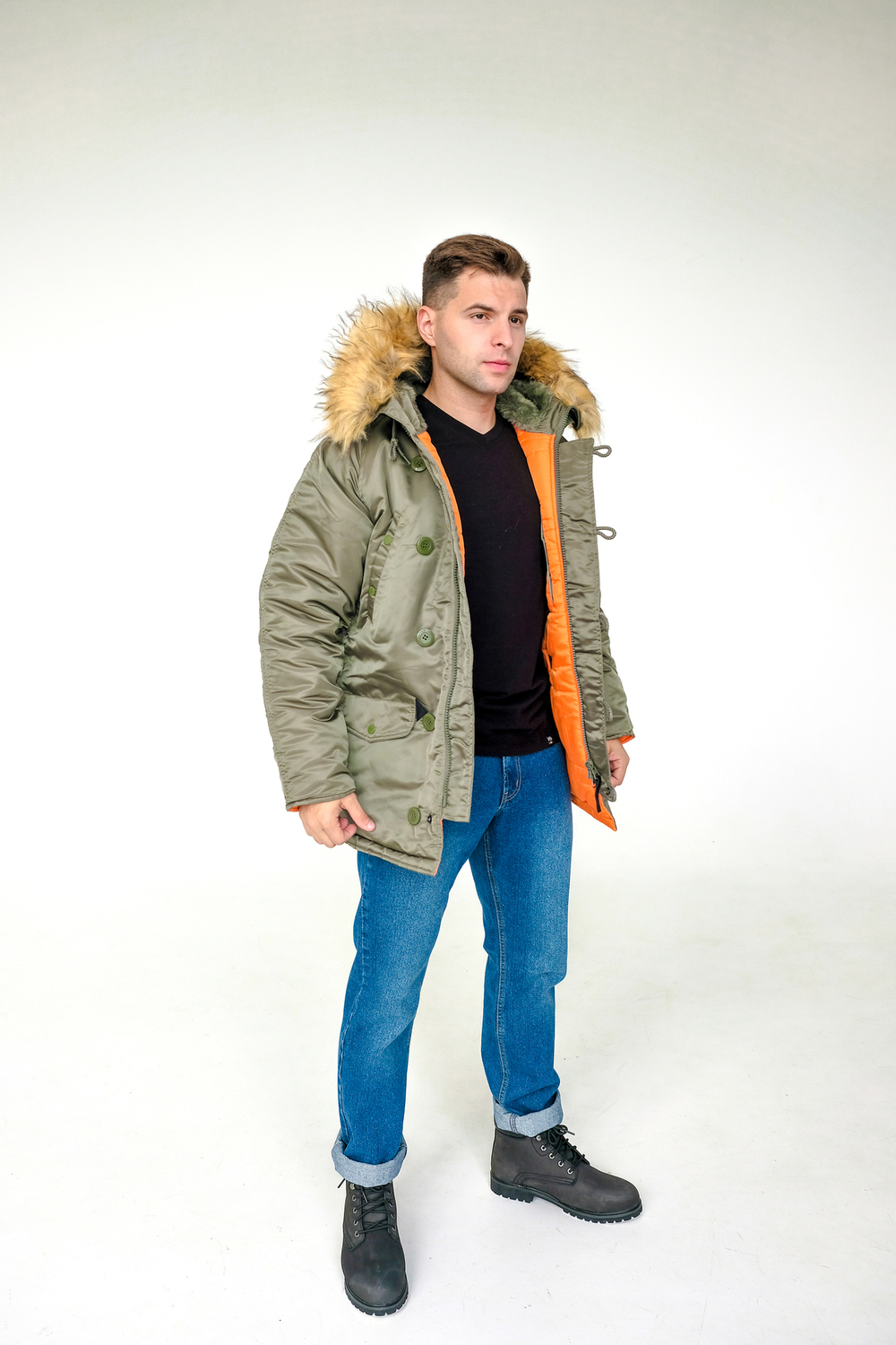 Парка N3b Husky19 Rep.Blue