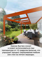 Универсальная акриловая краска без запаха для дерева и пластика Гумвнутрянка | Лофт и дерево (Россия)