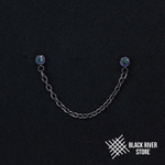 Titanium Chain HM Mystic Topaz
