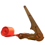 Стяжной кольцевой ремень с храповым механизмом