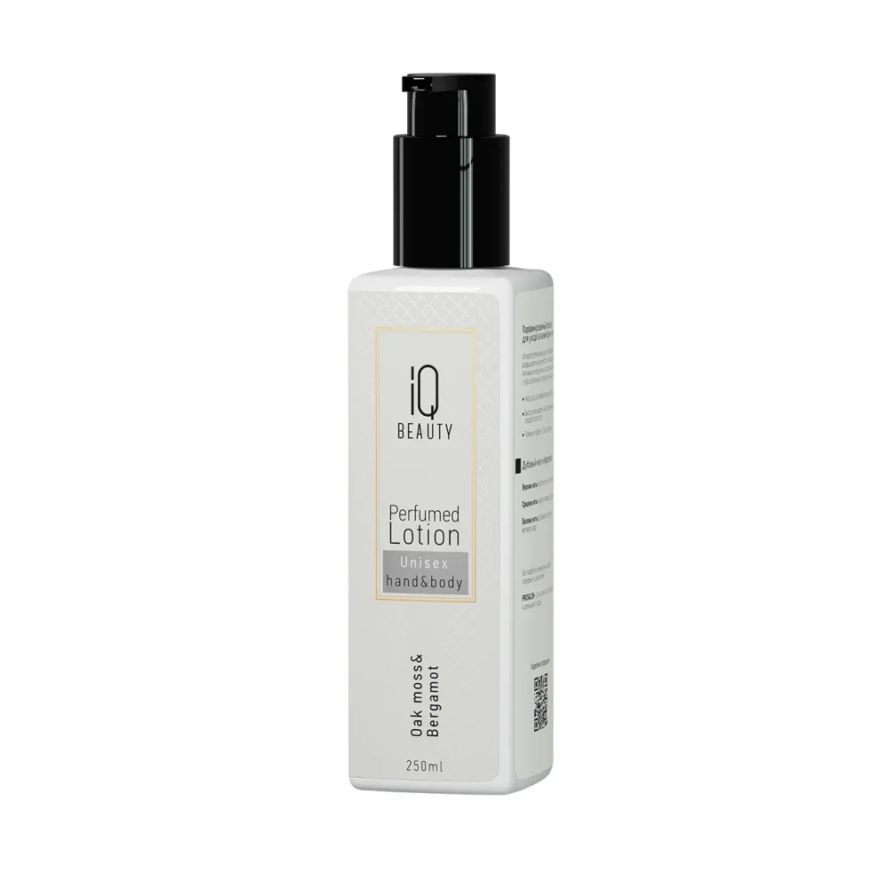 Парфюмированный лосьон для рук и тела IQ Beauty Дубовый мох и бергамот Oak moss&Bergamot, 250 мл