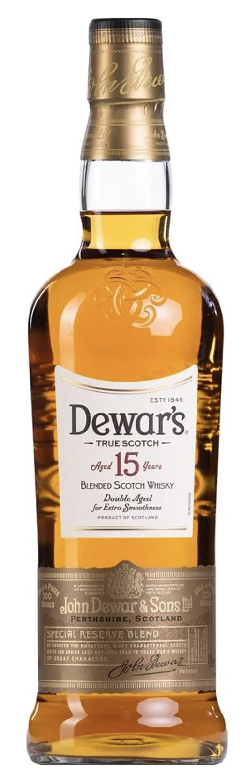Виски Dewar's 15 Years Old, 0.75 л