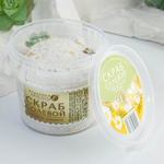 Солевой скраб для тела с эфирным маслом ромашки - 400 гр. (Цвет: не задано)