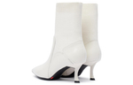 Staccato Ankle Boots 6.5cm Women"s White