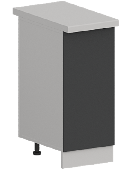 Кухня Модуль ШН 350 Белый / Графит