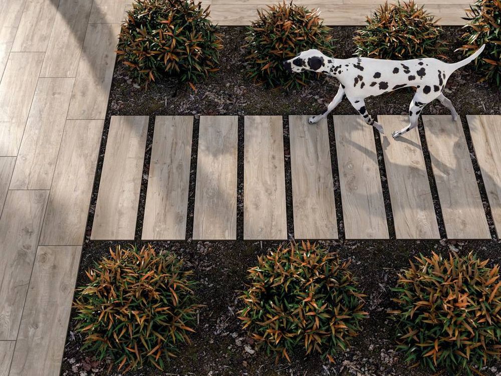 Terraslab, Nebraska Maple Base C3/R11 Antislip 300х1200х20мм 2шт/уп - керамогранит уличный