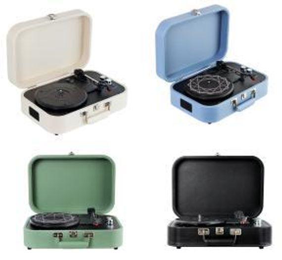 Qrammofon Retro RP-05 mavi