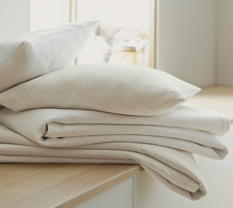 Покрывало VERONE BLANC 180/250 стеганое белый хлопок 100%, 400 гр/м 2 Blanc des Vosges