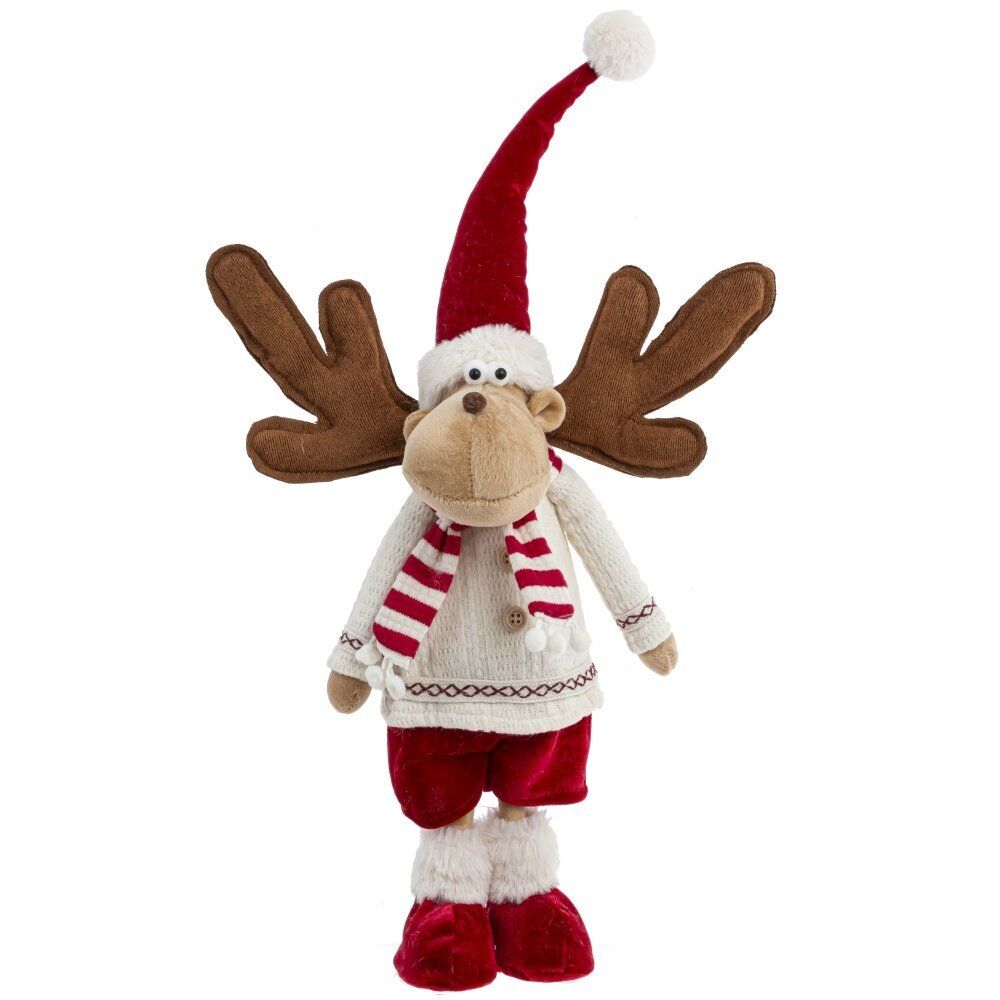 GAEM Игрушка набивная "Олень", L28 W14 H47/34 см, 2в.