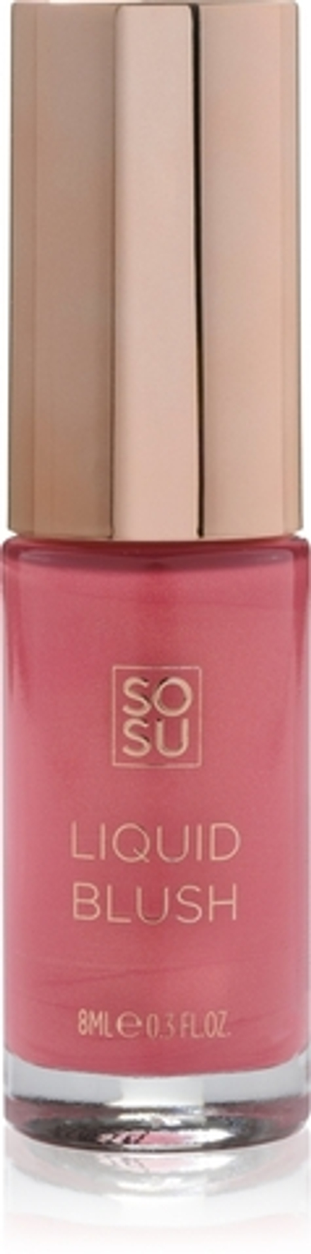 SOSU Cosmetics Liquid Blush - жидкий розовый, 8 ml