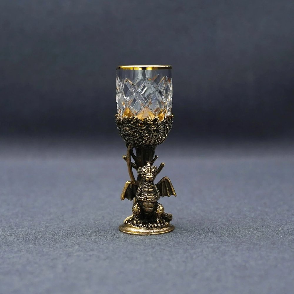 Подарочный набор стопок "Дракон" 3 шт.