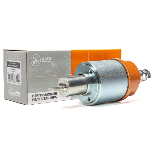 Втягивающее реле стартера (7402.3708, 7402.3708-01, СТ230Р), МТЗ, ЗИЛ, ГАЗ, МАЗ, ПАЗ, 24 В
