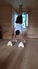 Стоялки деревянные напольные