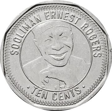 10 центов 2022 Сьерра-Леоне, Сулейман Эрнест Роджерс