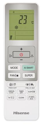 Сплит-система кондиционер инверторный Hisense Vision Pro Carbon Superior AS-10UW4RXVQH00A(B)