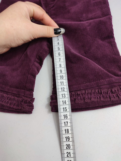 Брюки бордовые красивые на 3 месяца, новые