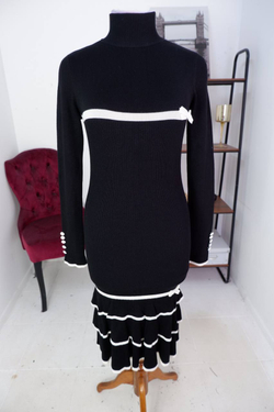 Платье Leo Guy вязаное, маркировка S/M, визуально 44/46 размер