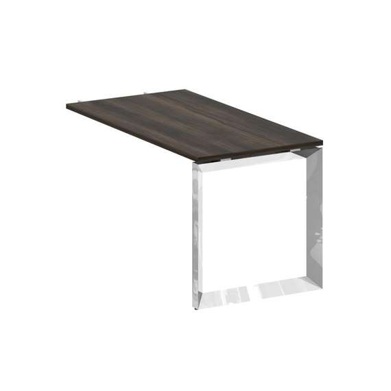 Onix Direct Lux Брифинг-приставка О-обр. м/к M-O.MO-BR-13 Дуб Мали/Нержавеющая Сталь/Хром 1380*720*7