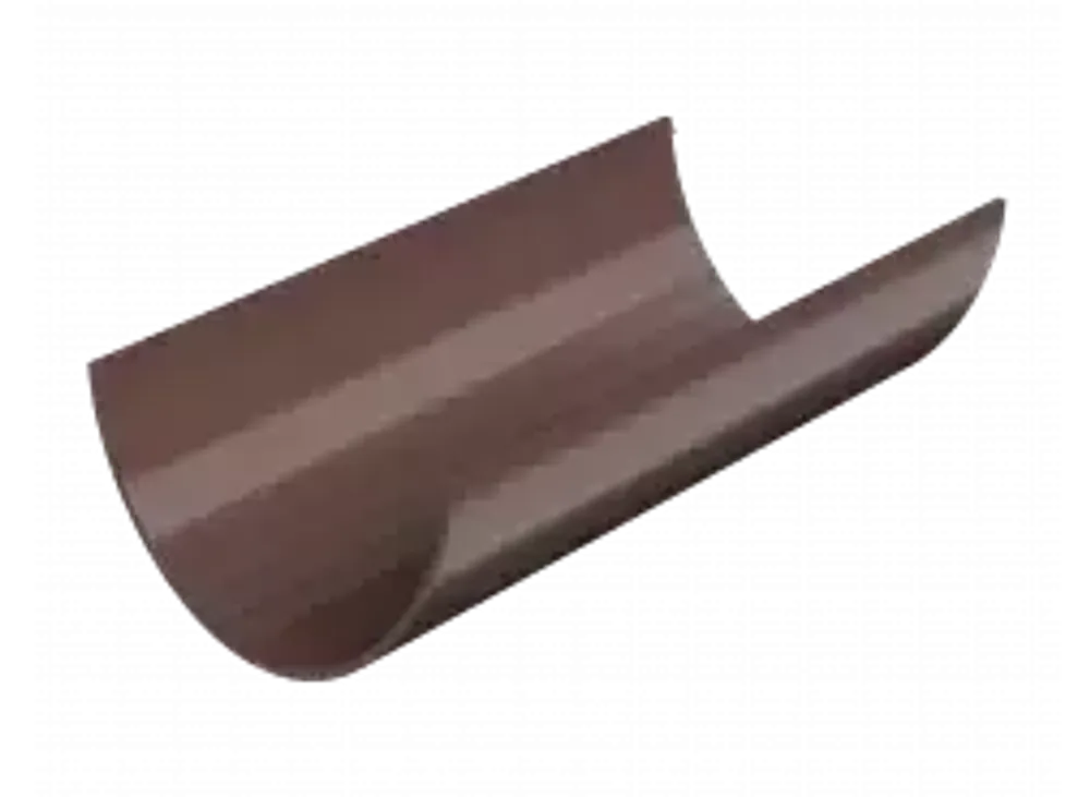 Желоб водосточный коричневый 3м (технониколь/поливент)