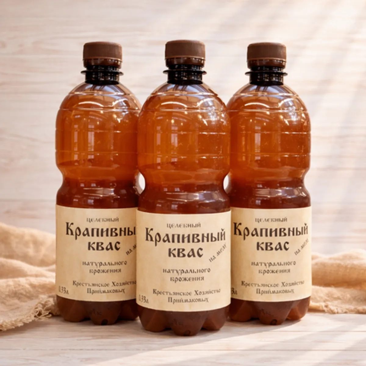 Фотография Квас Крапивный / 1 л купить в магазине Афлора