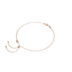 CONSTELLA:NECKLACE BAR WHITE/ROS