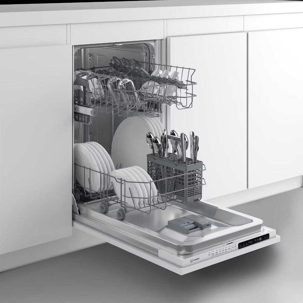 Встраиваемая посудомоечная машина Indesit DIS 1C69, 10 комплектов, 11.9 л, 818x448x550, конденсационная, белый