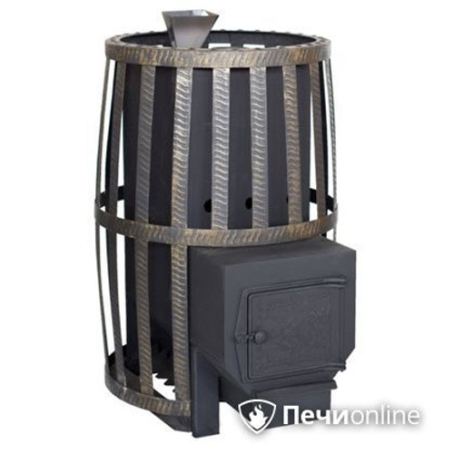 Печь для бани Березка Витязь 28 с закрытой каменкой