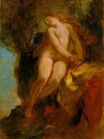 Eugene Delacroix (1798-1863)- эротическое искусство французского художника Эжена Делакруа. 16+