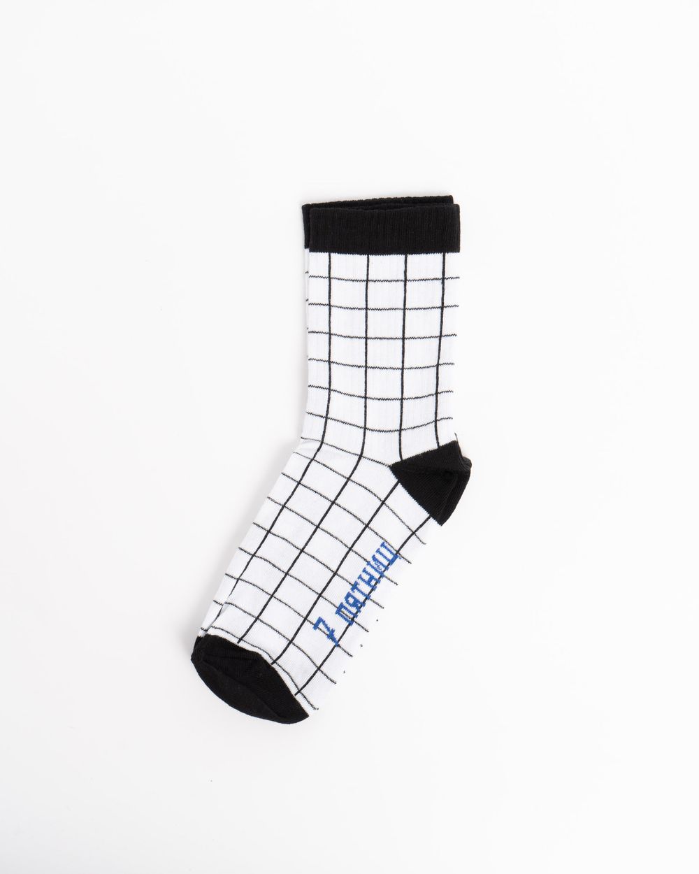 Носки 7 пятниц Клетка белые