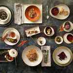 Блюдо «Браун Дэппл» прямоугольное;фарфор;,L=27,B=16,8см;белый,коричнев. (Цвет: белый)