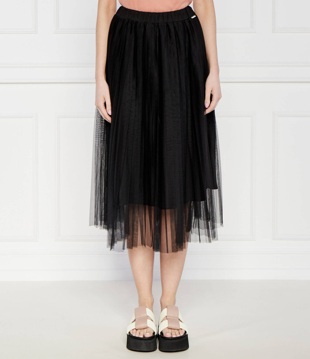 Фатиновая юбка Twinset U&amp;B - черный(241LL2KBB)