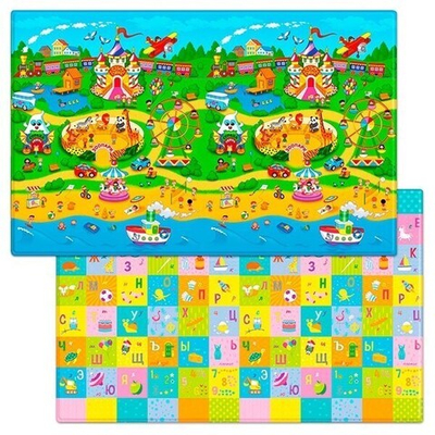 Коврик игровой детский двусторонний Funkids Big-15 (2300х1400х15) 011