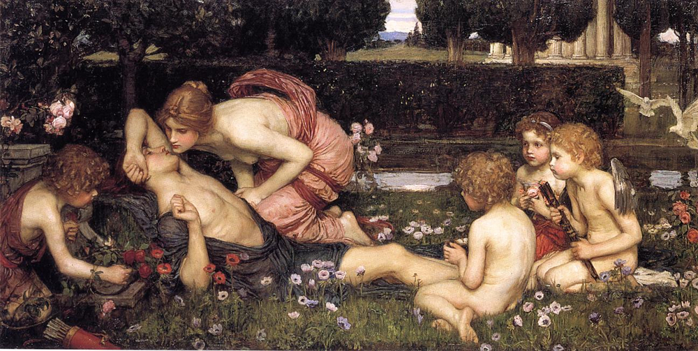 John William Waterhouse - эротическое искусство художника Джона Уильяма Уотерхауса 16+