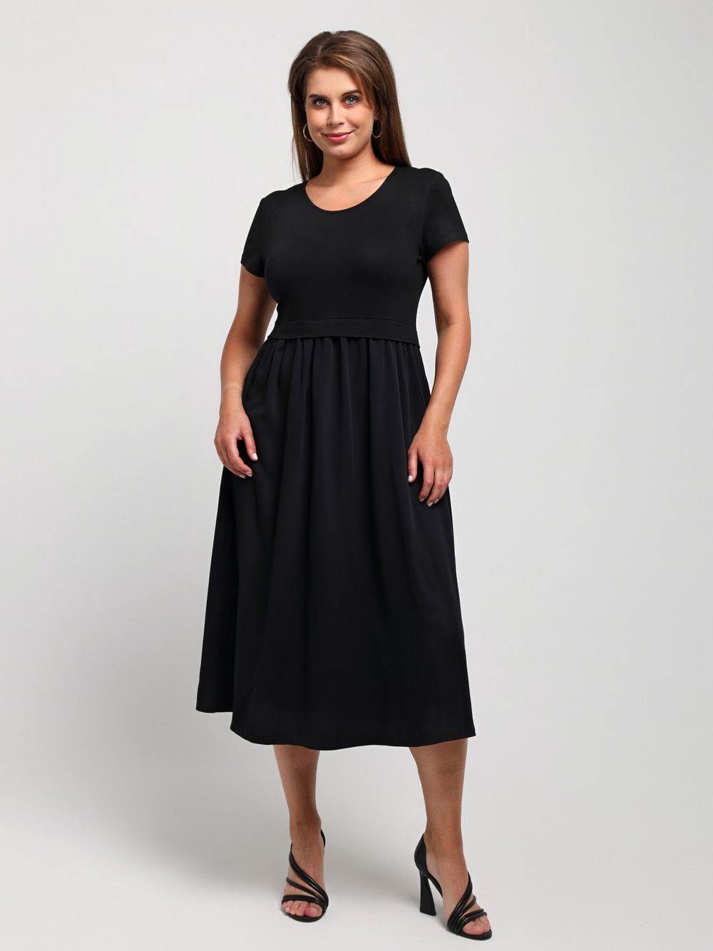 Платье Женственность Виотекс ЧЁРНЫЙ