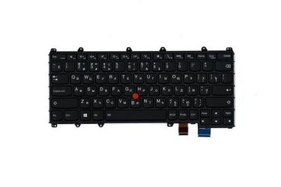 Клавиатура для Ноутбука Lenovo LenovoThinkPad Yoga 260 с подсветкой, раскладка - русская, черная (00PA147)