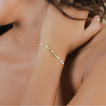 Браслет Franck Herval, Palma, с жемчугом и кристаллом, FH26.1-13-73286 (золотистый)