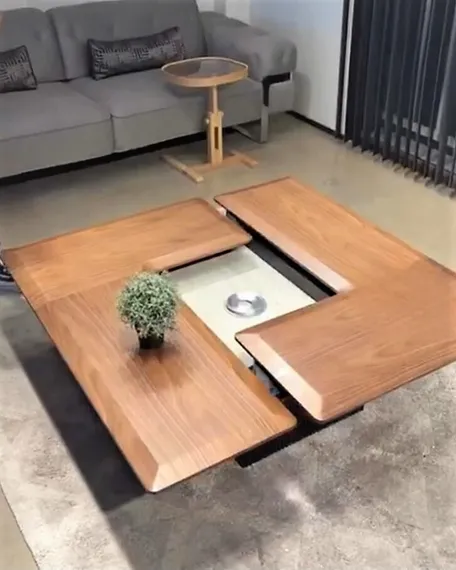 Журнальный стол-трансформер 4639 с раздвижной столешницей