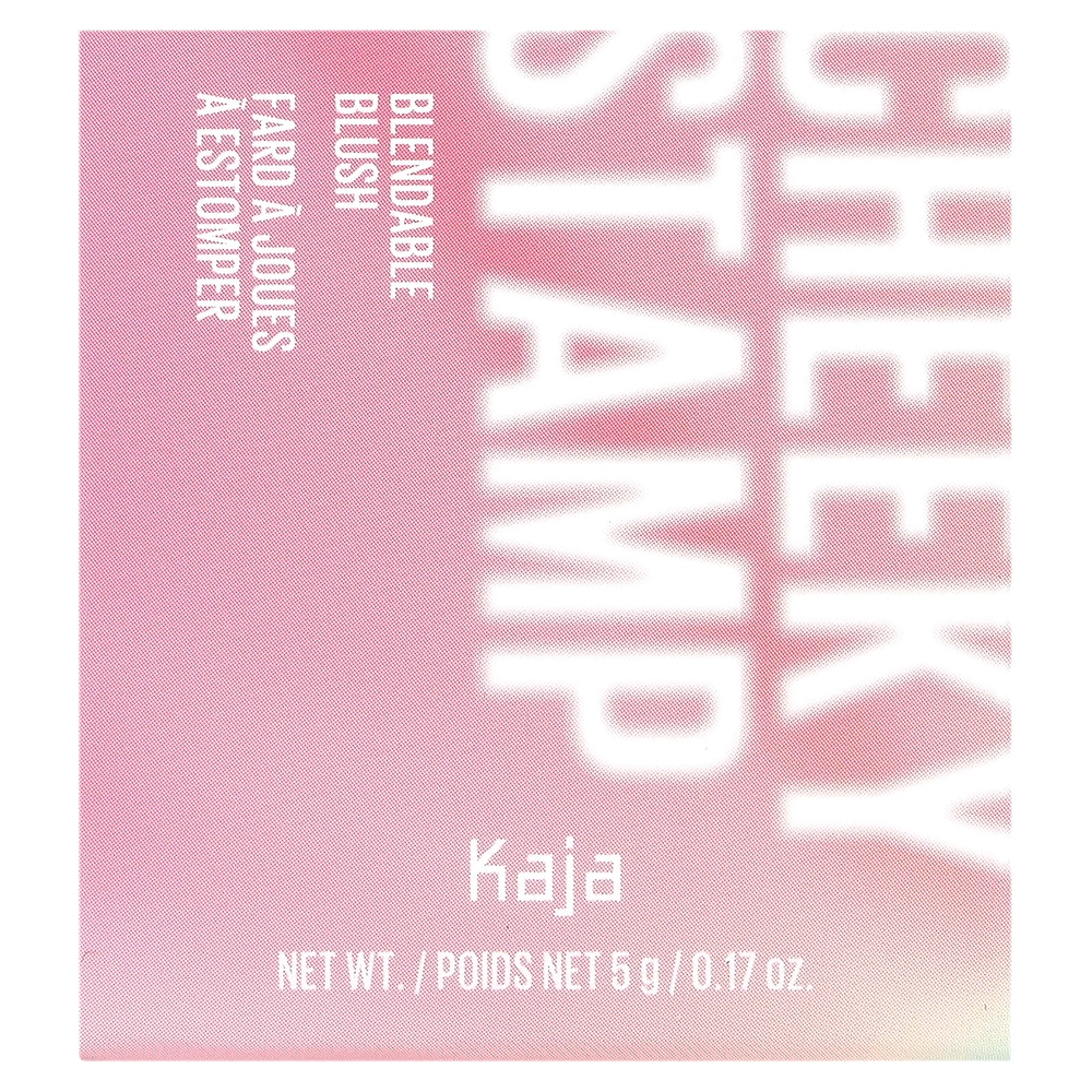 Kaja, Cheeky Stamp, смешиваемые румяна, оттенок 01 Coy, 5 г (0,17 унции)