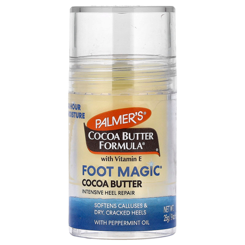 Palmer's, Cocoa Butter Formula® с витамином E, Foot Magic®, интенсивное восстановление пяток, 25 г (0,9 унции)