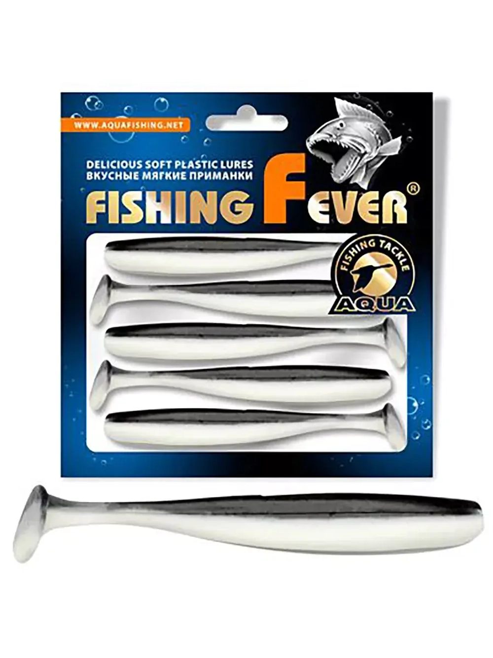 Мягкая приманка риппер FishingFever10,0cm,5,0g,уп 5 шт