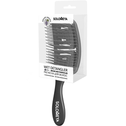 Solomeya Wet Detangler Brush Rectangular расческа для сухих и влажных волос прямоугольная