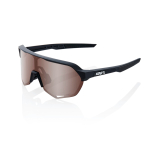 Спортивные очки 100% S2 / Soft Tact Black / HiPER Crimson Silver Mirror Lens