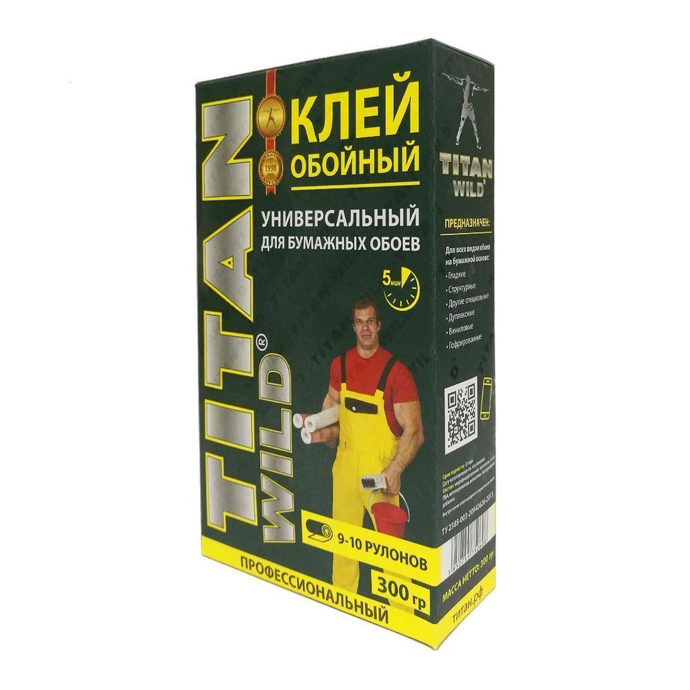 Клей обойный ТИТАН WILD универсальный 300г