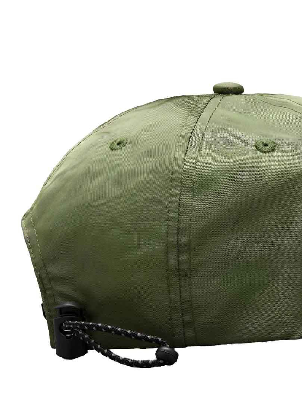 Кепка Alpha Embroidered Nylon Cap (оливковая - s.green)