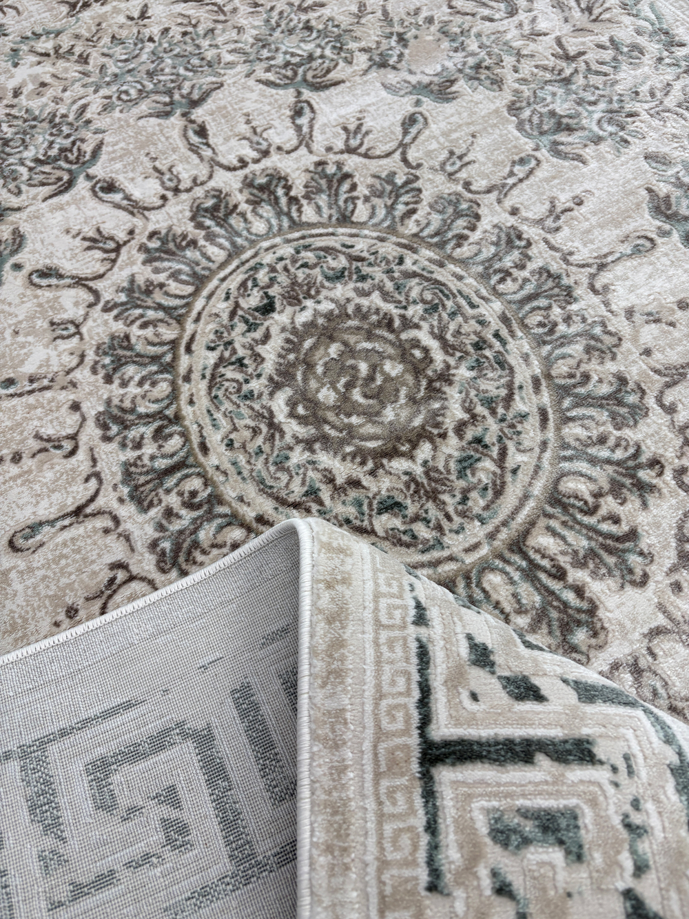 Ковер Nova avalon 37545A Green/Cream Прямоугольник