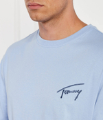 Футболка SIGNATURE Tommy Jeans - голубой(DM0DM17994)